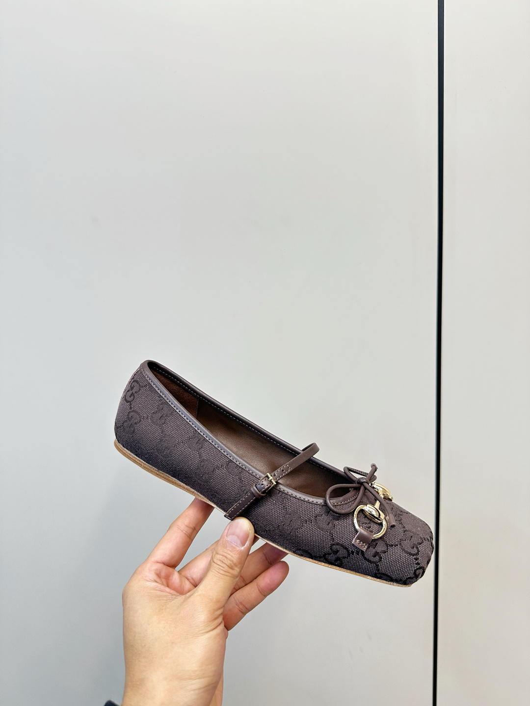 Gucci ​​Gucci 马衔扣芭蕾舞鞋​​ 玛丽珍平底鞋