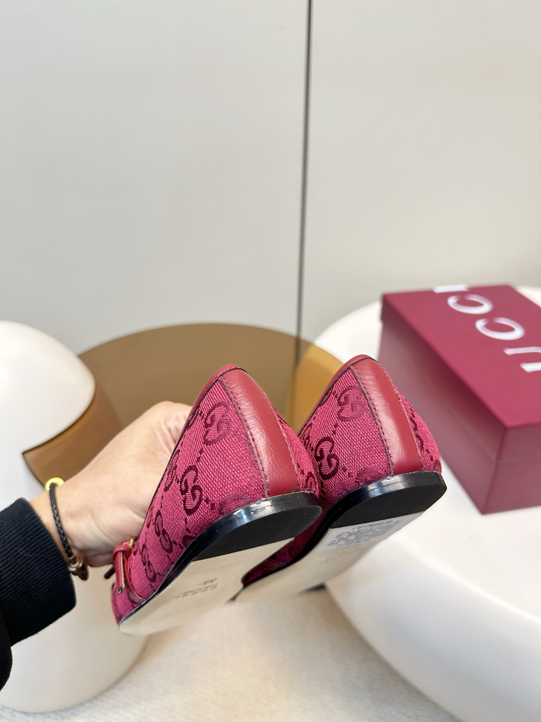 Gucci ​​Gucci 马衔扣芭蕾舞鞋​​ 玛丽珍平底鞋