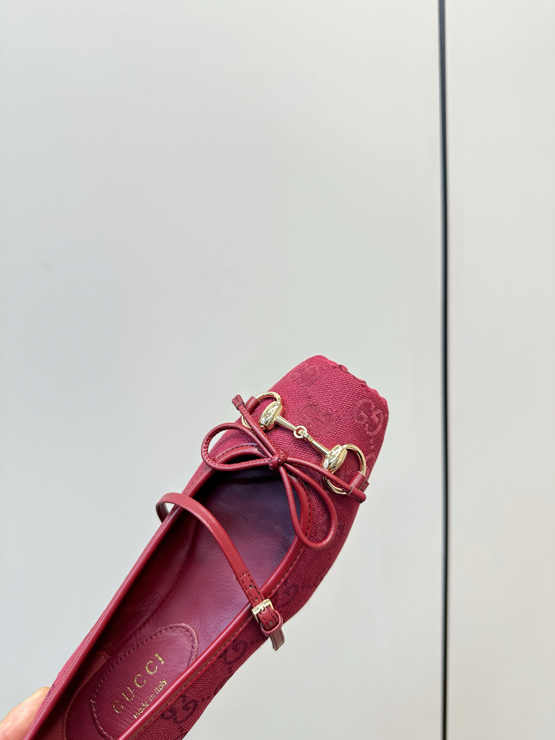 Gucci ​​Gucci 马衔扣芭蕾舞鞋​​ 玛丽珍平底鞋