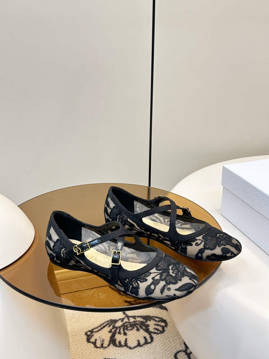Dior ​​Dior 26新品迪奥Very千花芭蕾鞋​​