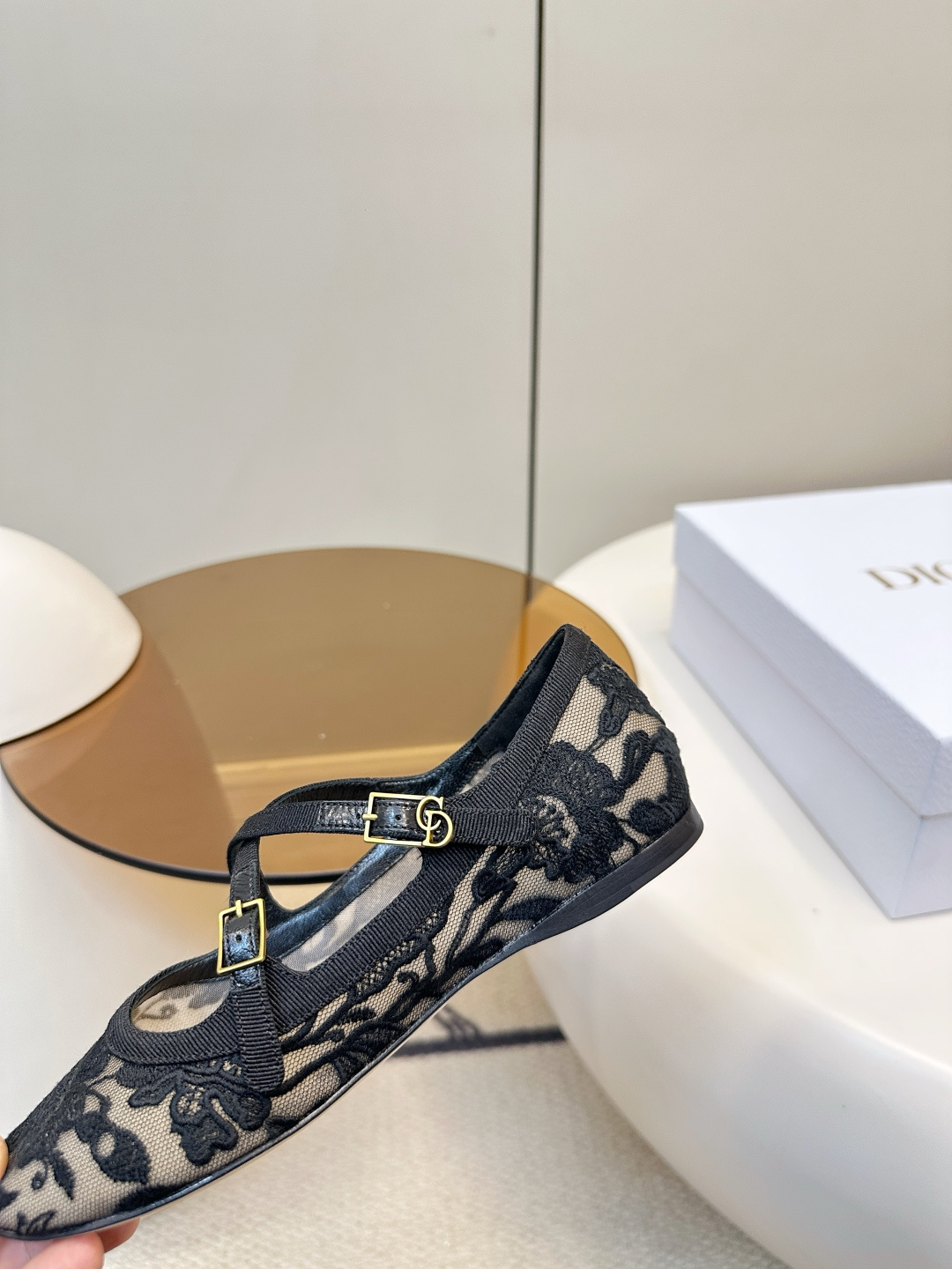 Dior ​​Dior 26新品迪奥Very千花芭蕾鞋​​
