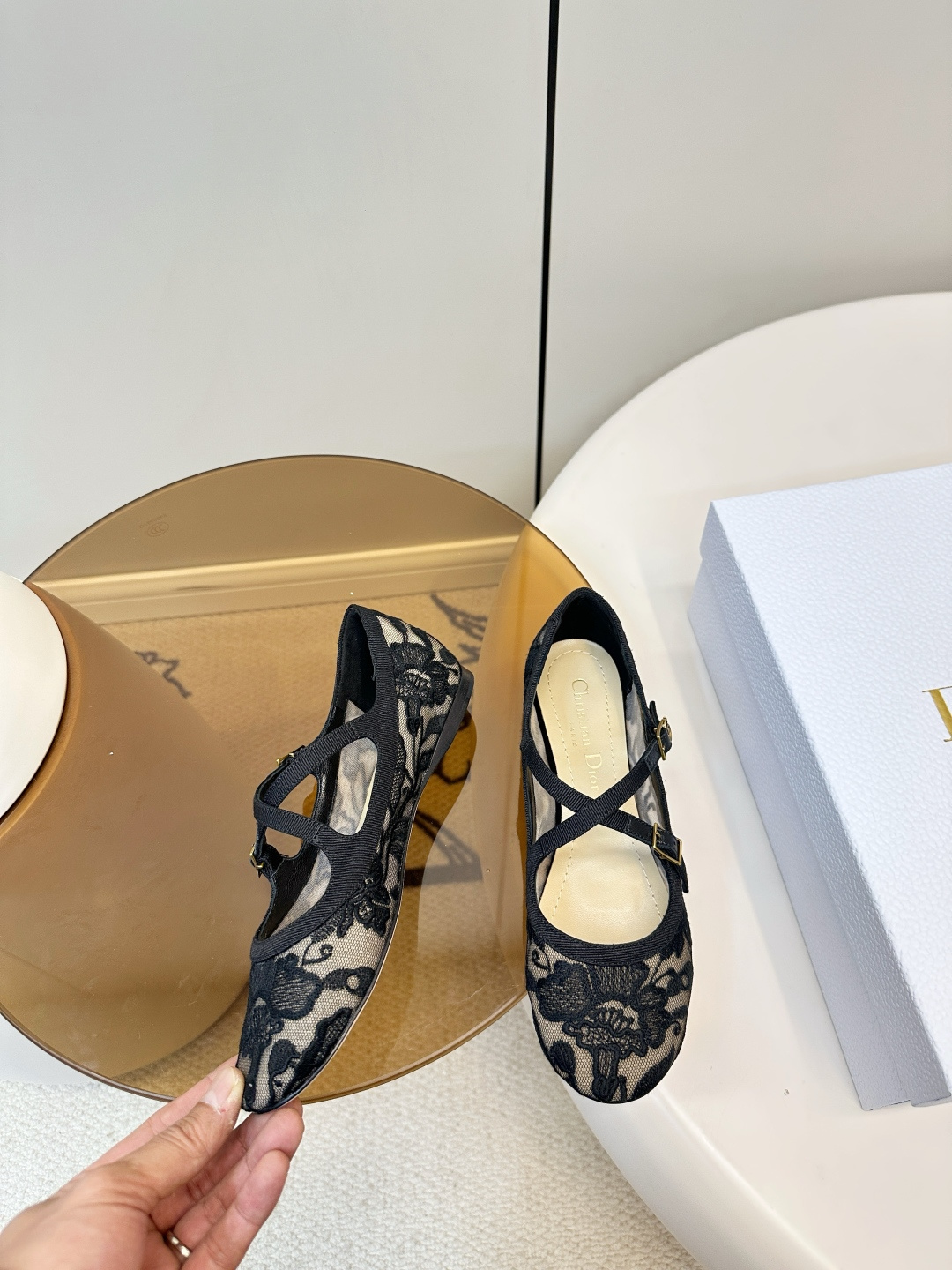 Dior ​​Dior 26新品迪奥Very千花芭蕾鞋​​