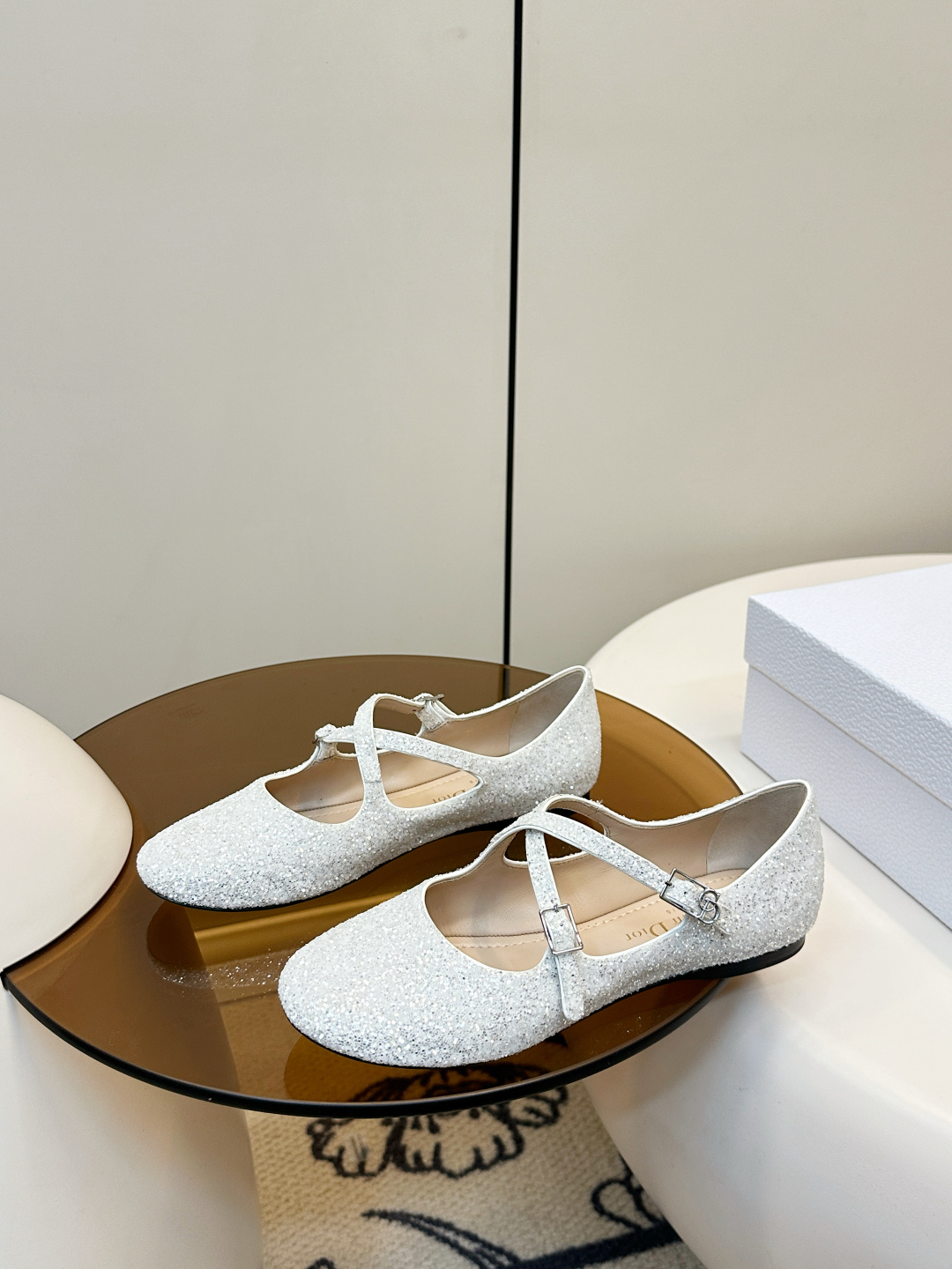 Dior ​​Dior 26新品格丽特 亮片玛丽珍鞋​​