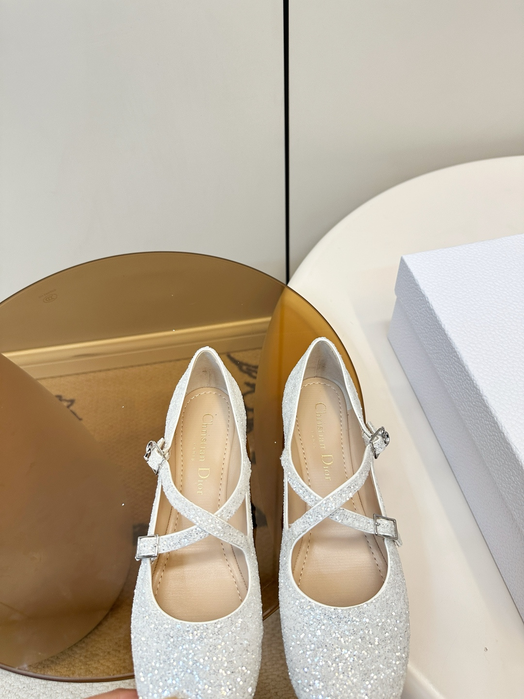 Dior ​​Dior 26新品格丽特 亮片玛丽珍鞋​​