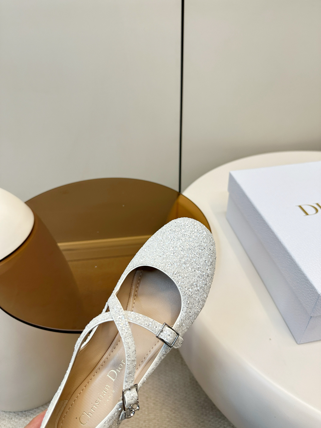 Dior ​​Dior 26新品格丽特 亮片玛丽珍鞋​​