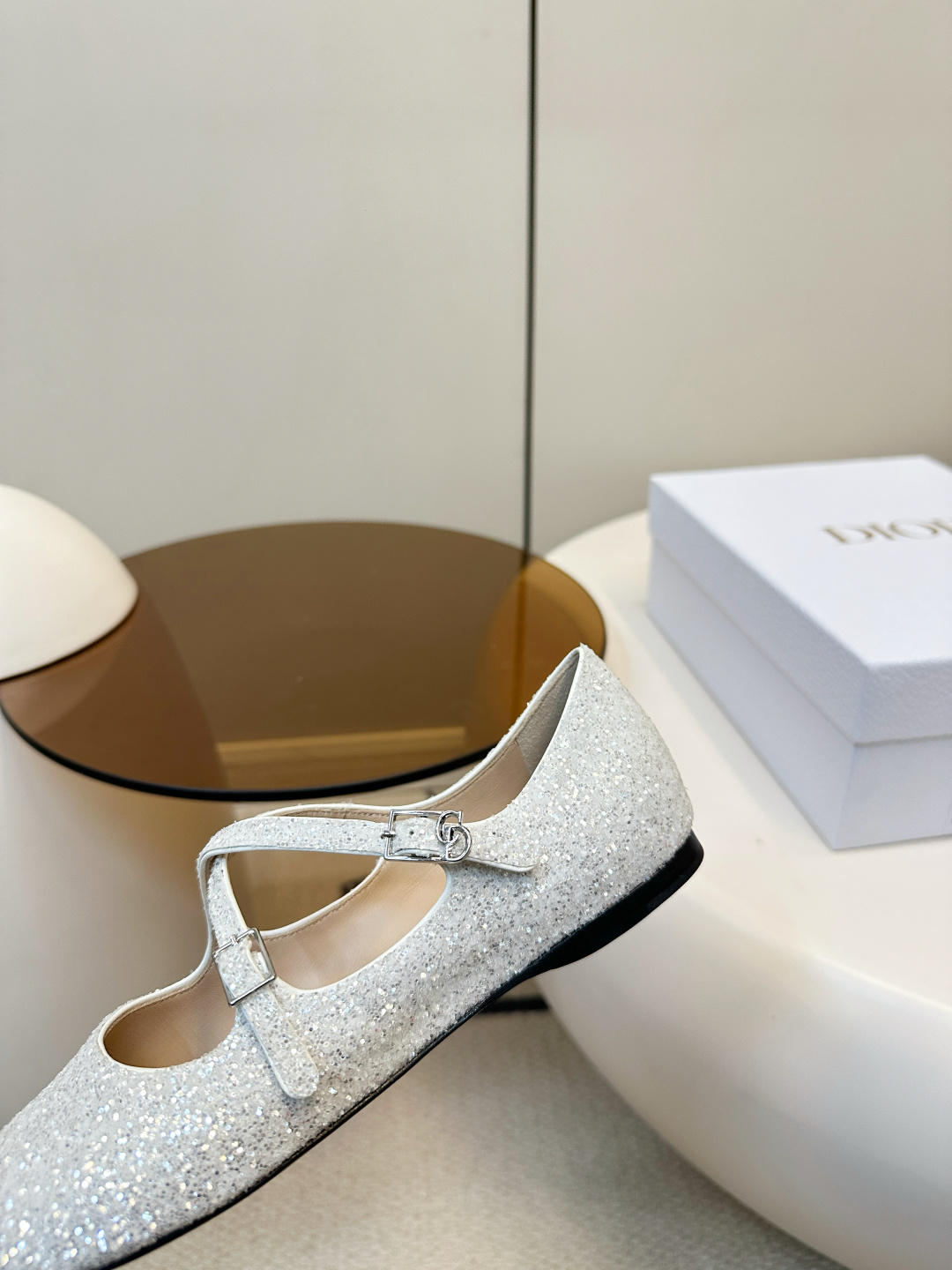 Dior ​​Dior 26新品格丽特 亮片玛丽珍鞋​​