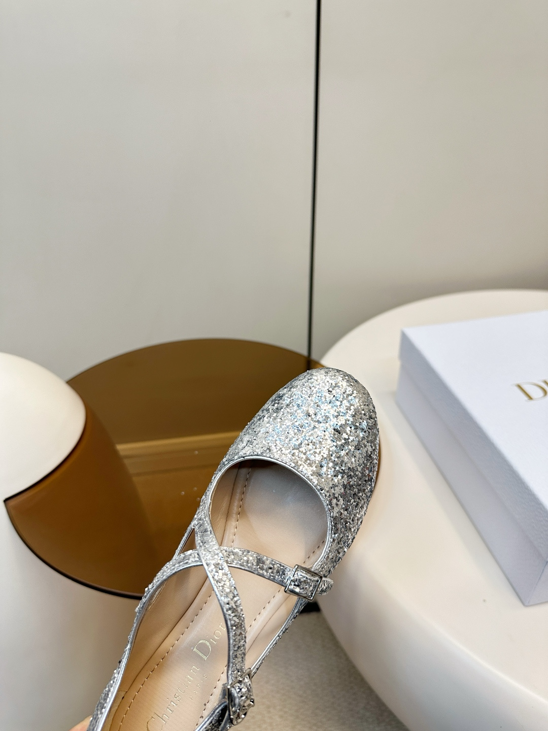 Dior ​​Dior 26新品格丽特 亮片玛丽珍鞋​​