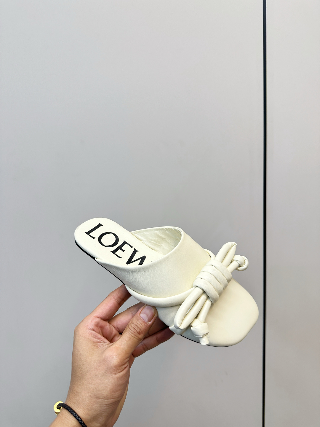 Loewe ​​LOEWE 罗意威 蝴蝶结编织 慵懒博肯拖鞋