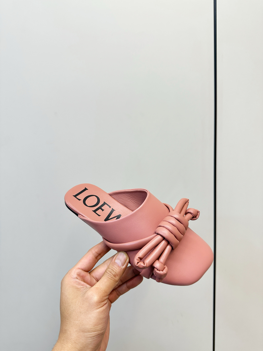 Loewe ​​LOEWE 罗意威 蝴蝶结编织 慵懒博肯拖鞋