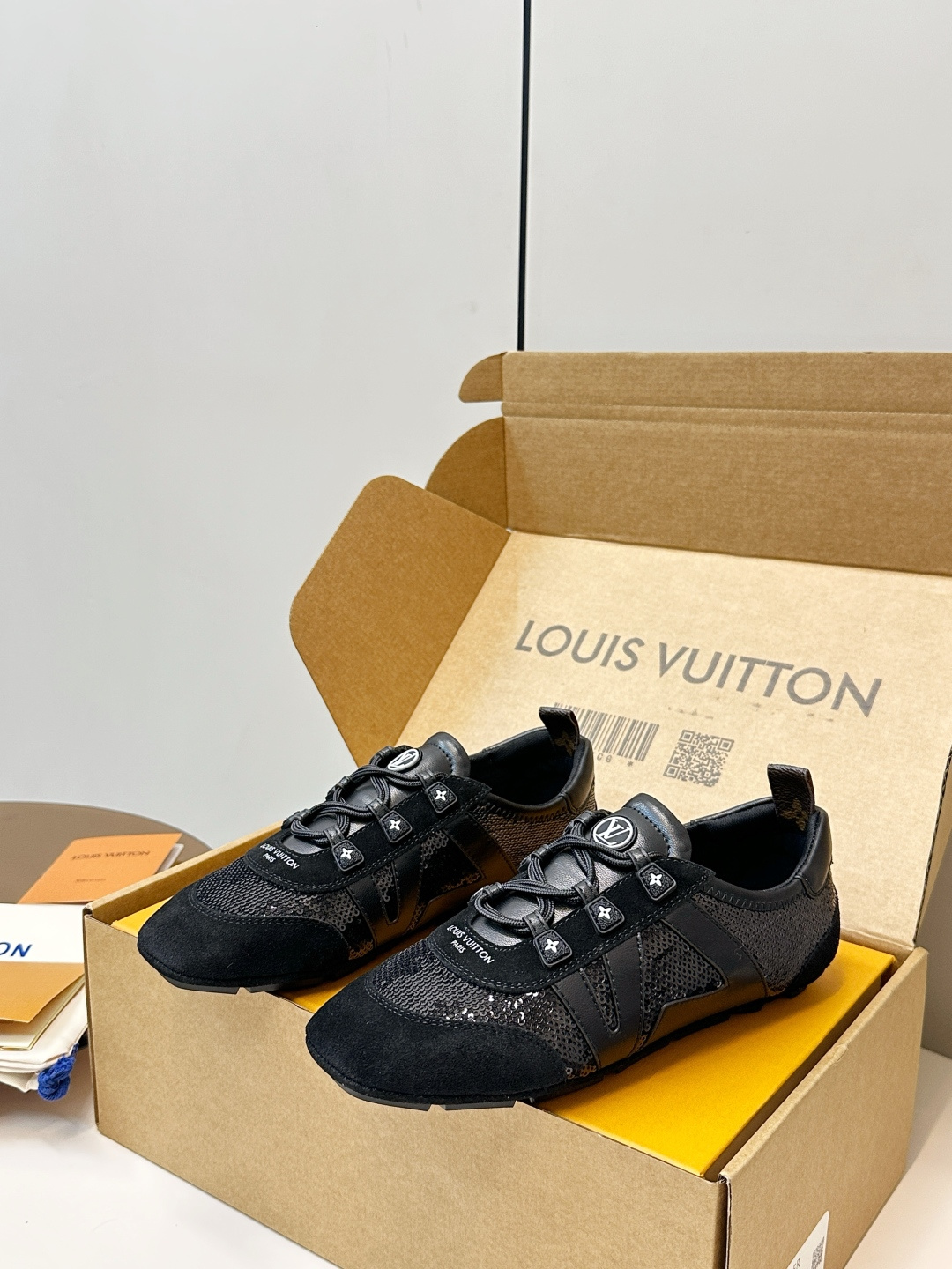 Louis Vuitton Louis Vuitton｜路易威登驴牌春夏Sneakerina系列 芭蕾运动鞋 德训鞋 平底鞋
