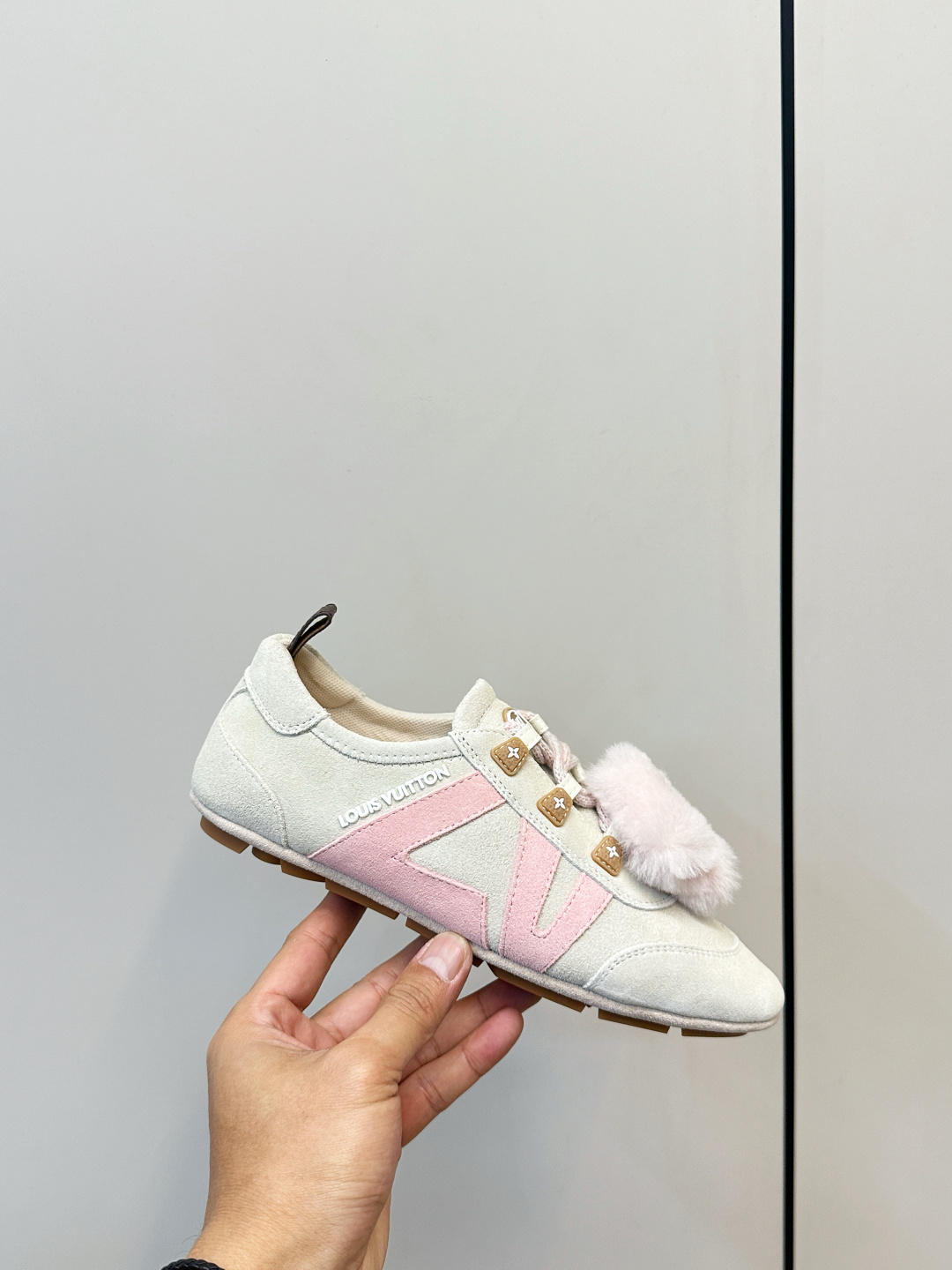 Louis Vuitton Louis Vuitton｜路易威登驴牌春夏Sneakerina系列 芭蕾运动鞋 德训鞋 平底鞋