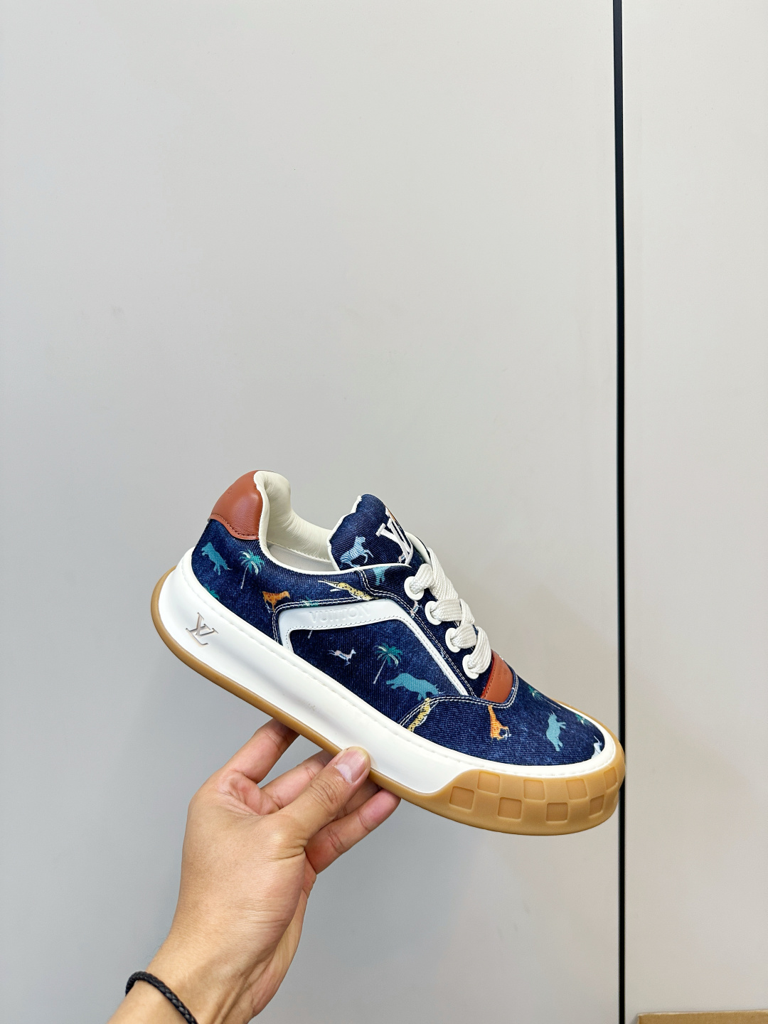 Louis Vuitton LV Tilted饼干鞋 呆萌厚底休闲鞋