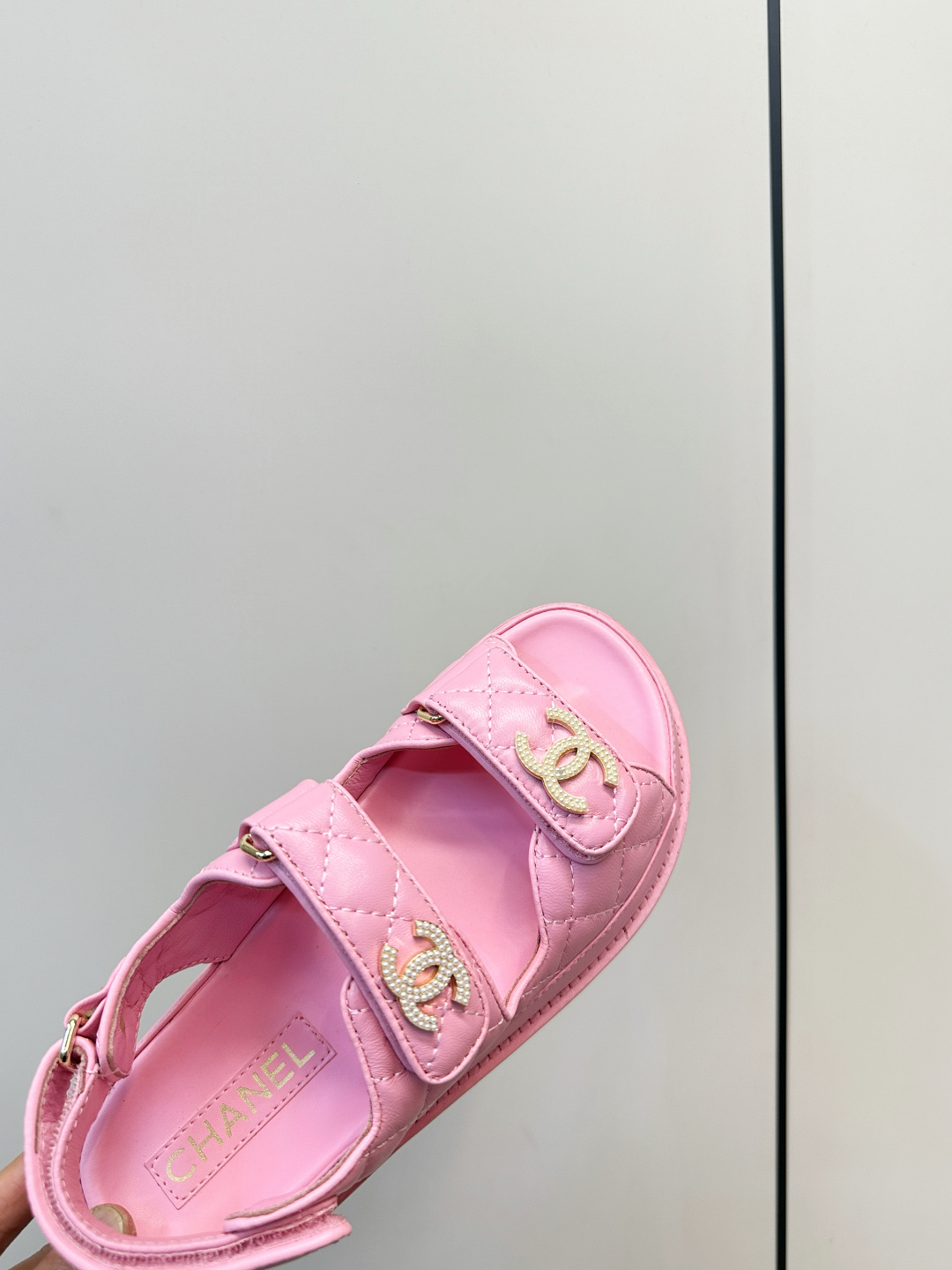 Chanel Chanel 2026ss新品小香魔术贴沙滩凉鞋