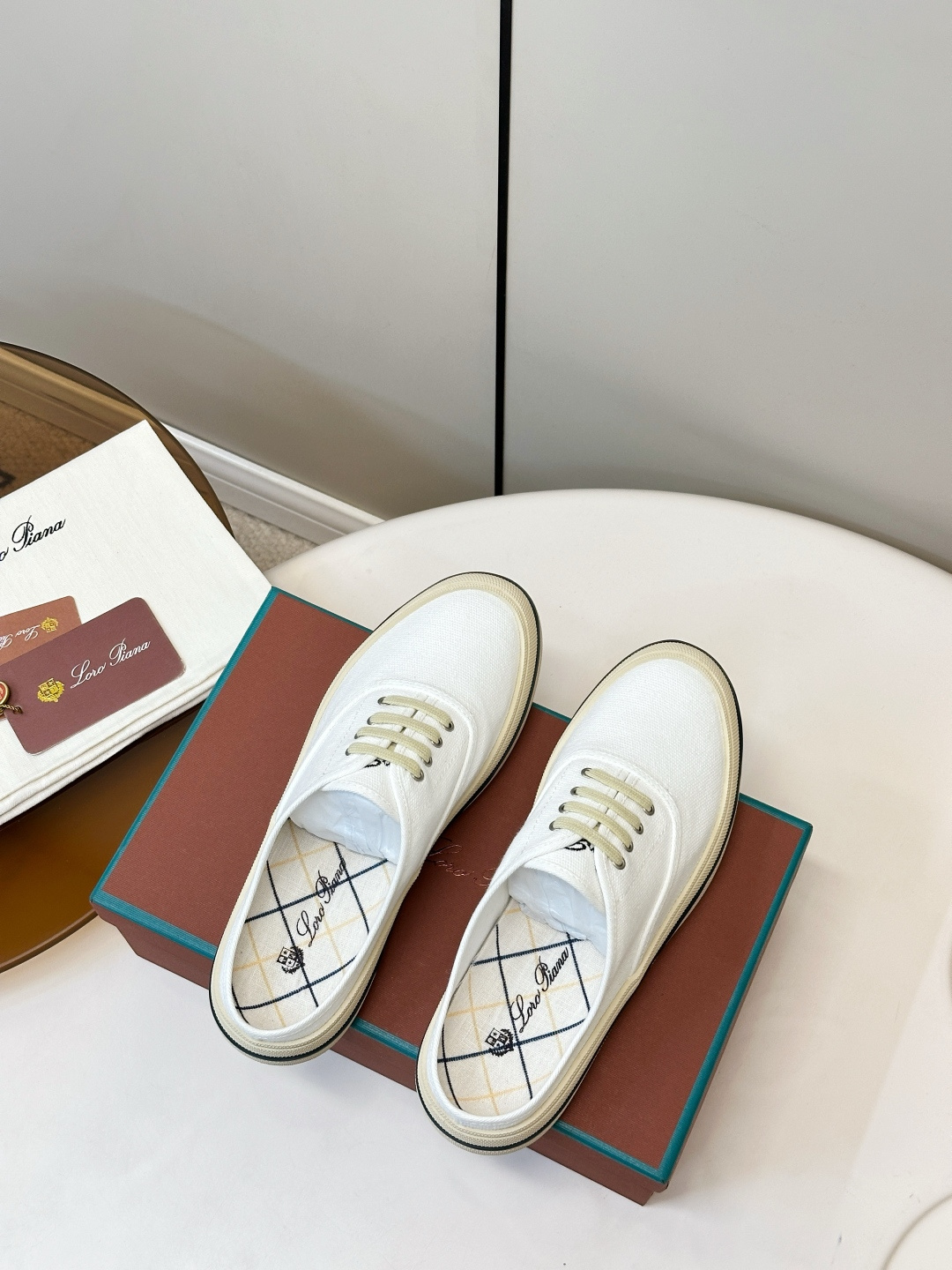 Loro Piana LoroPiana 26早春新款帆布鞋 半拖