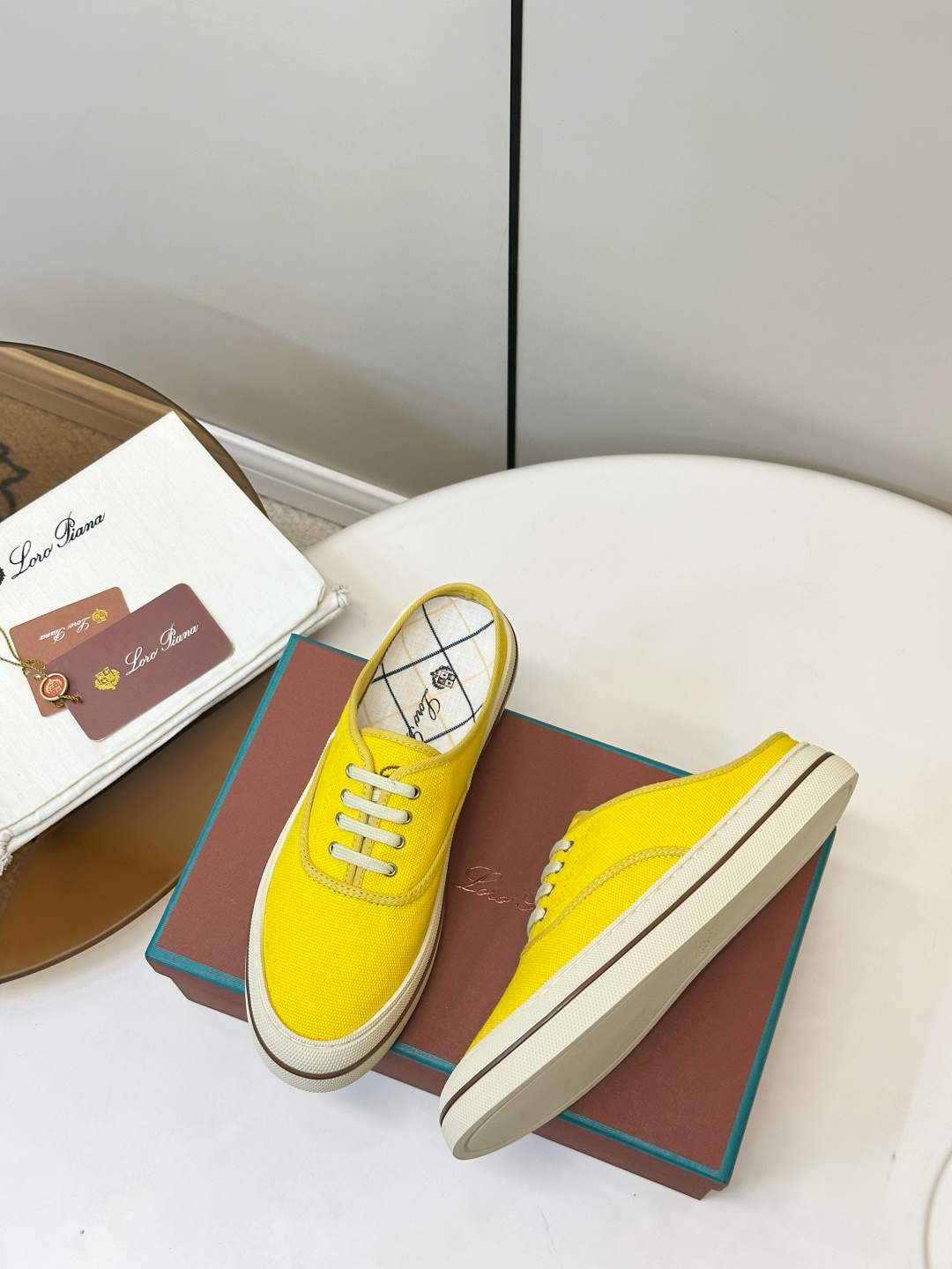 Loro Piana LoroPiana 26早春新款帆布鞋 半拖