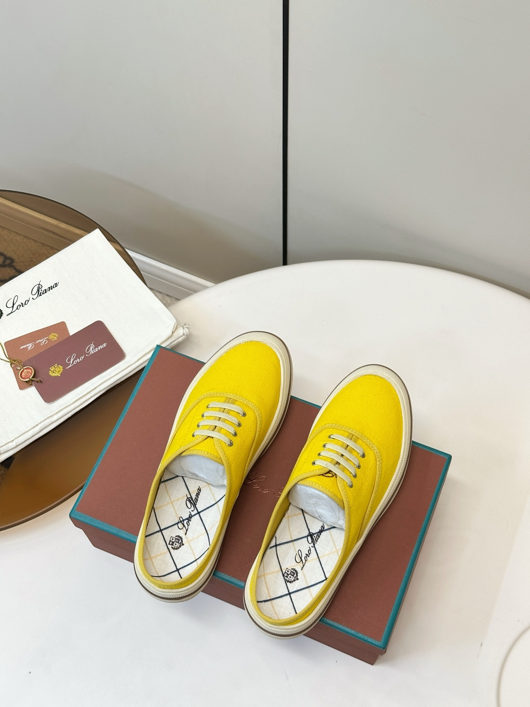 Loro Piana LoroPiana 26早春新款帆布鞋 半拖