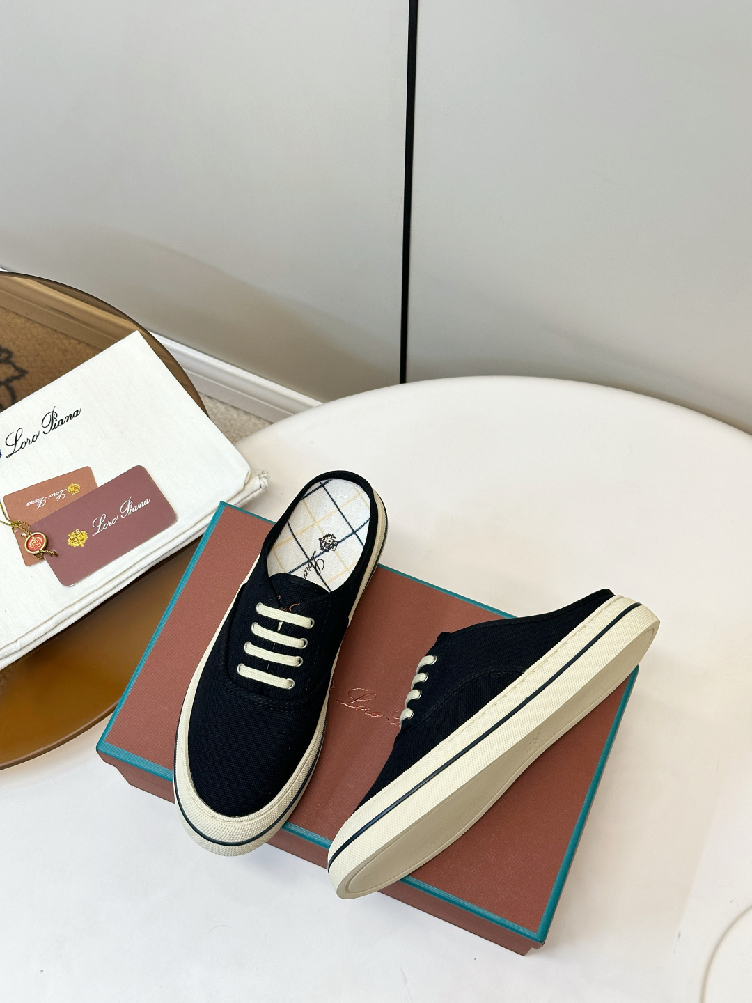 Loro Piana LoroPiana 26早春新款帆布鞋 半拖