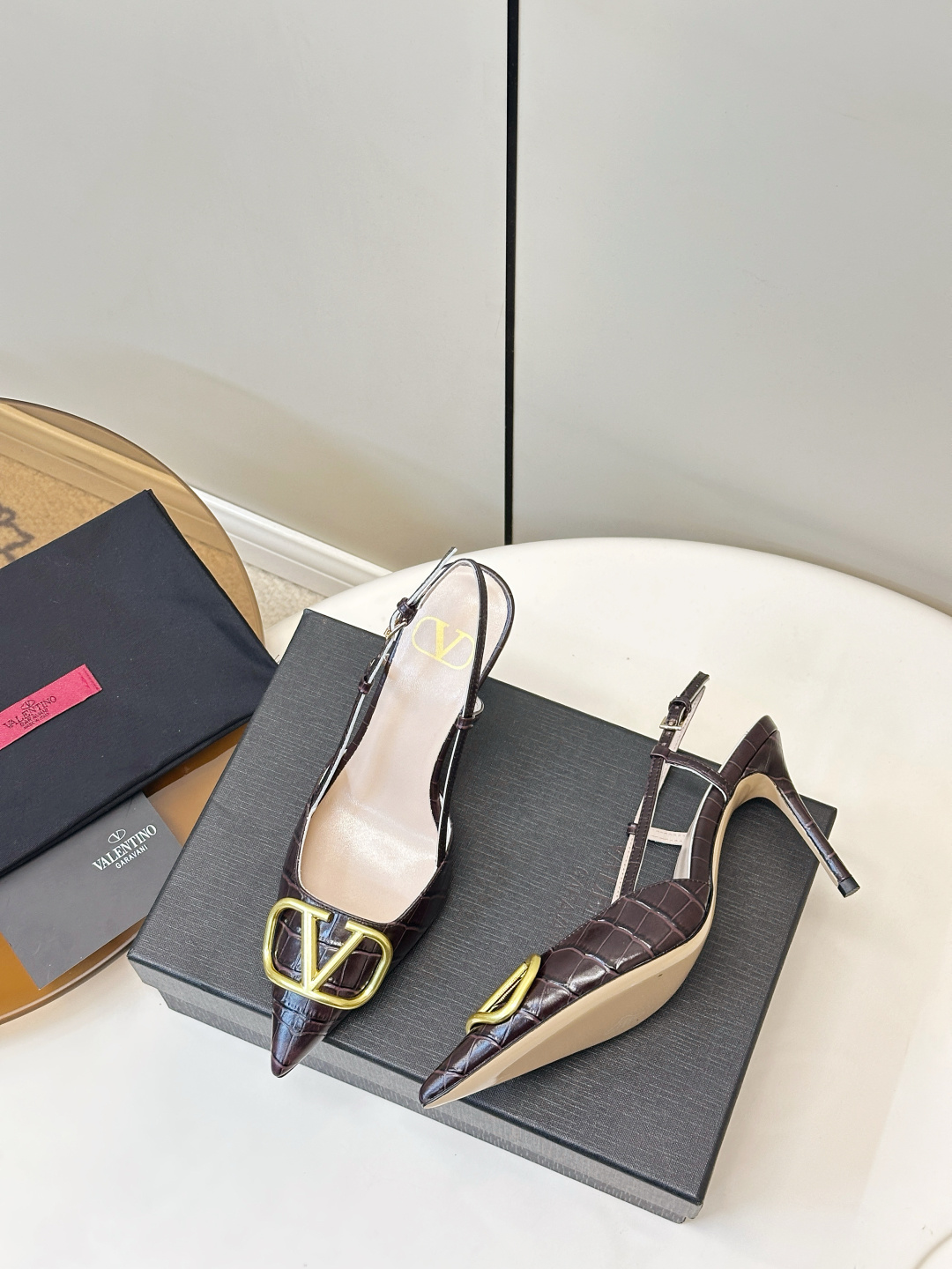 Valentino ​​Valentino｜华伦天奴VLogo Signature系列高跟鞋