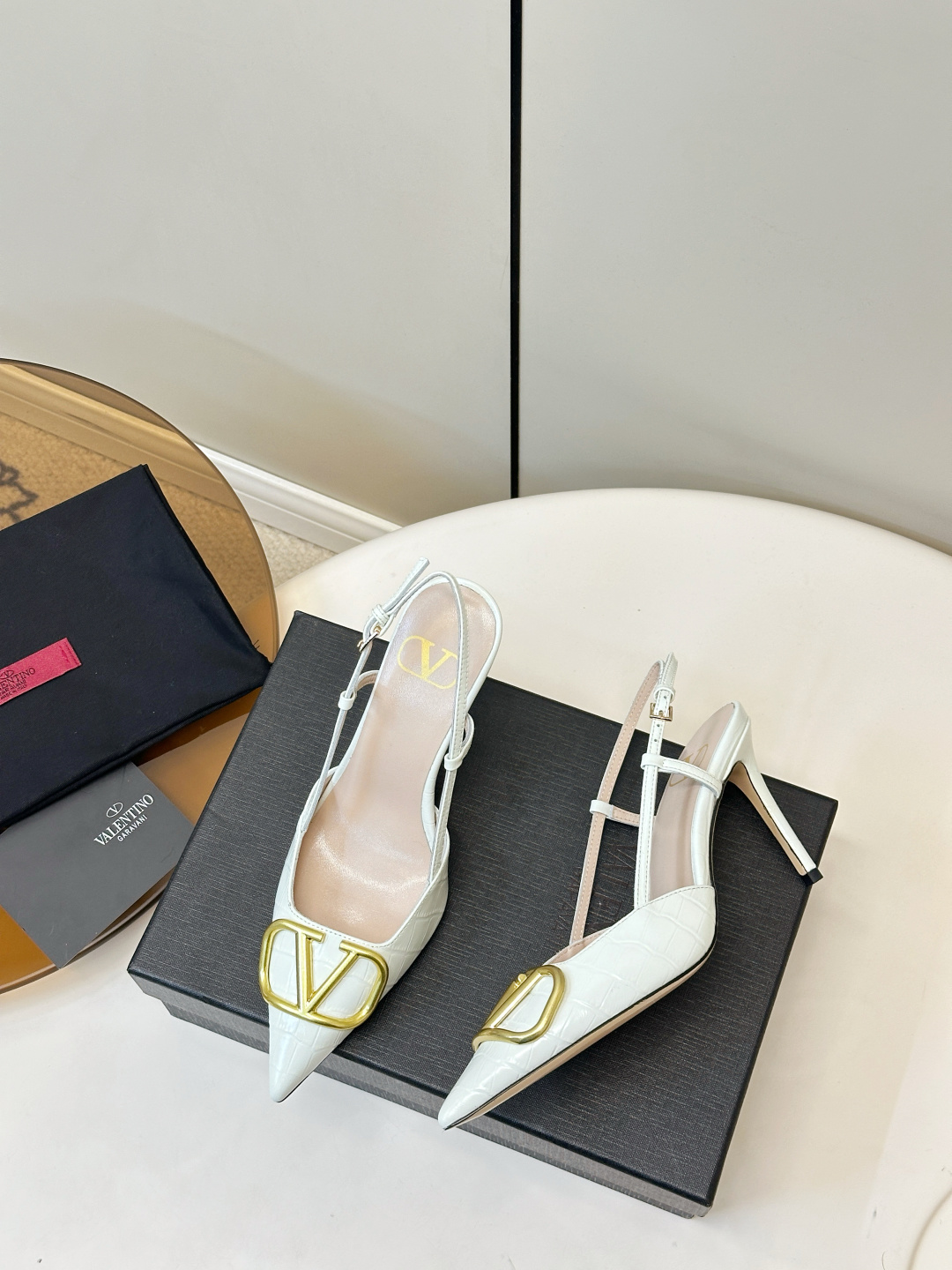 Valentino ​​Valentino｜华伦天奴VLogo Signature系列高跟鞋