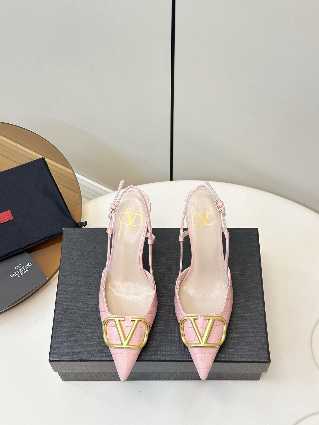 Valentino ​​Valentino｜华伦天奴VLogo Signature系列高跟鞋