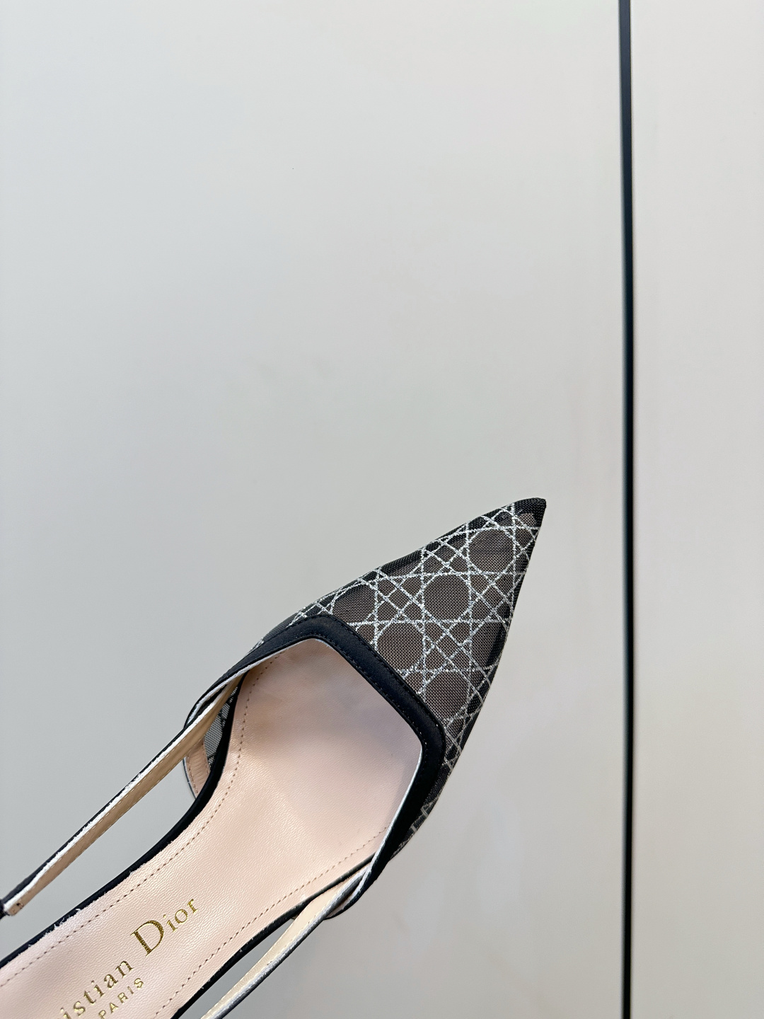 Dior ​​Dior｜迪奥 图腾网纱高跟凉鞋