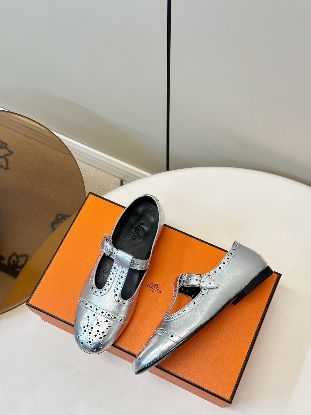 Hermes Mary Jane Shoes