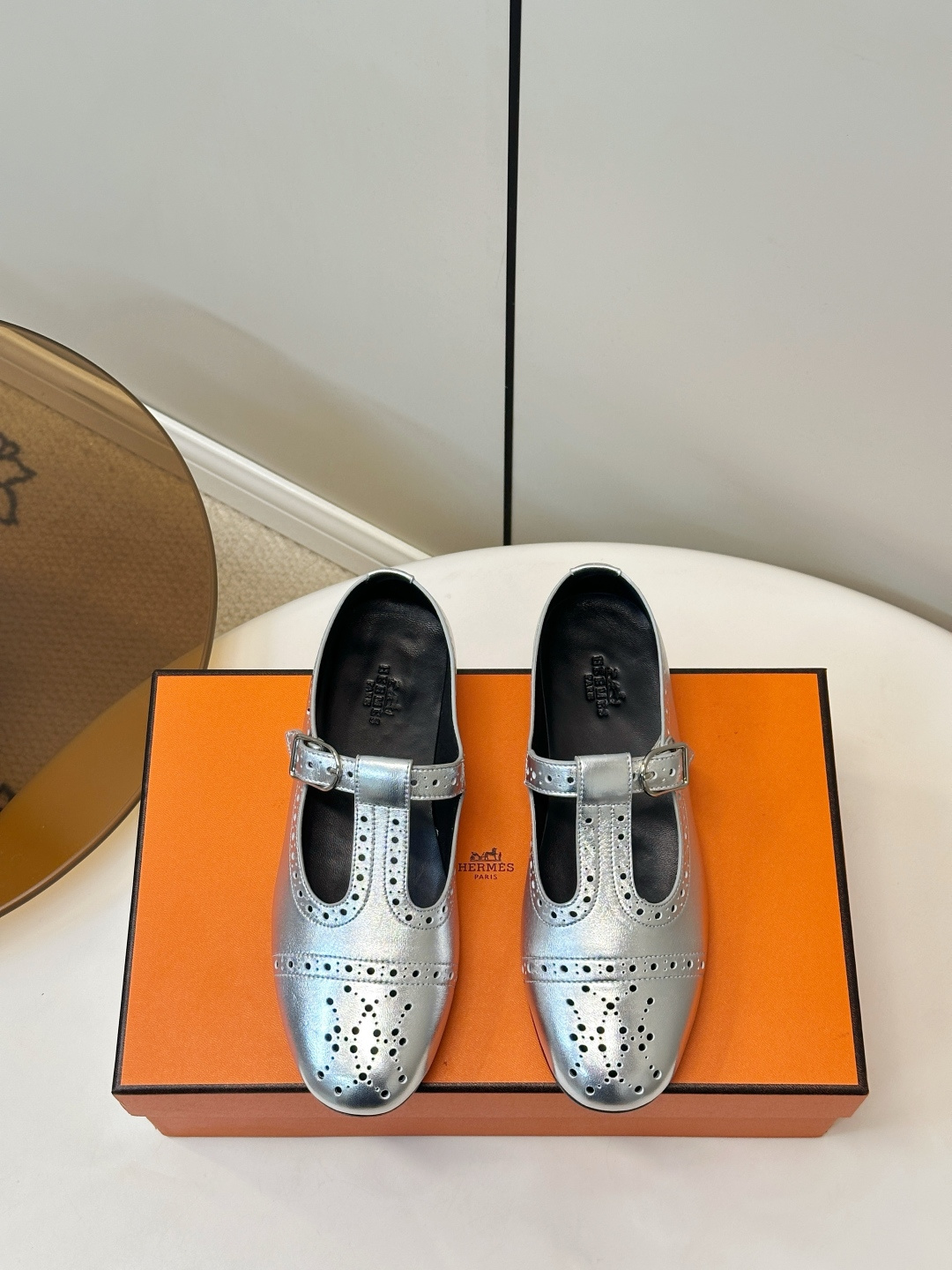Hermes Mary Jane Shoes