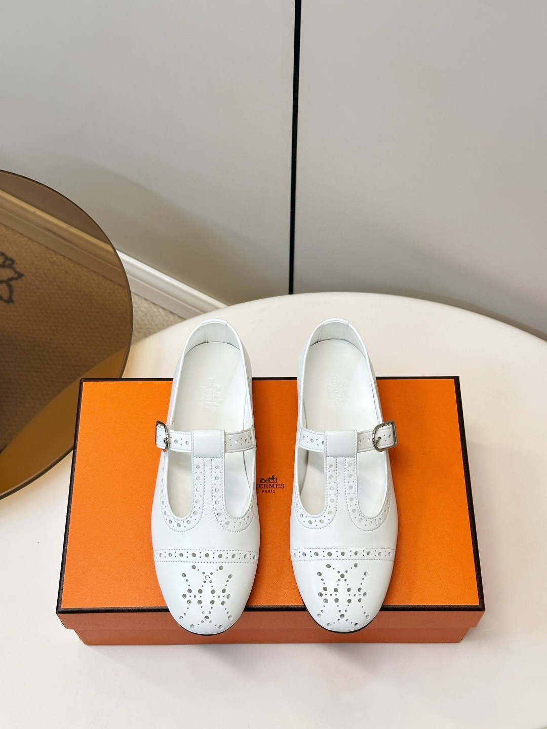 Hermes Mary Jane Shoes