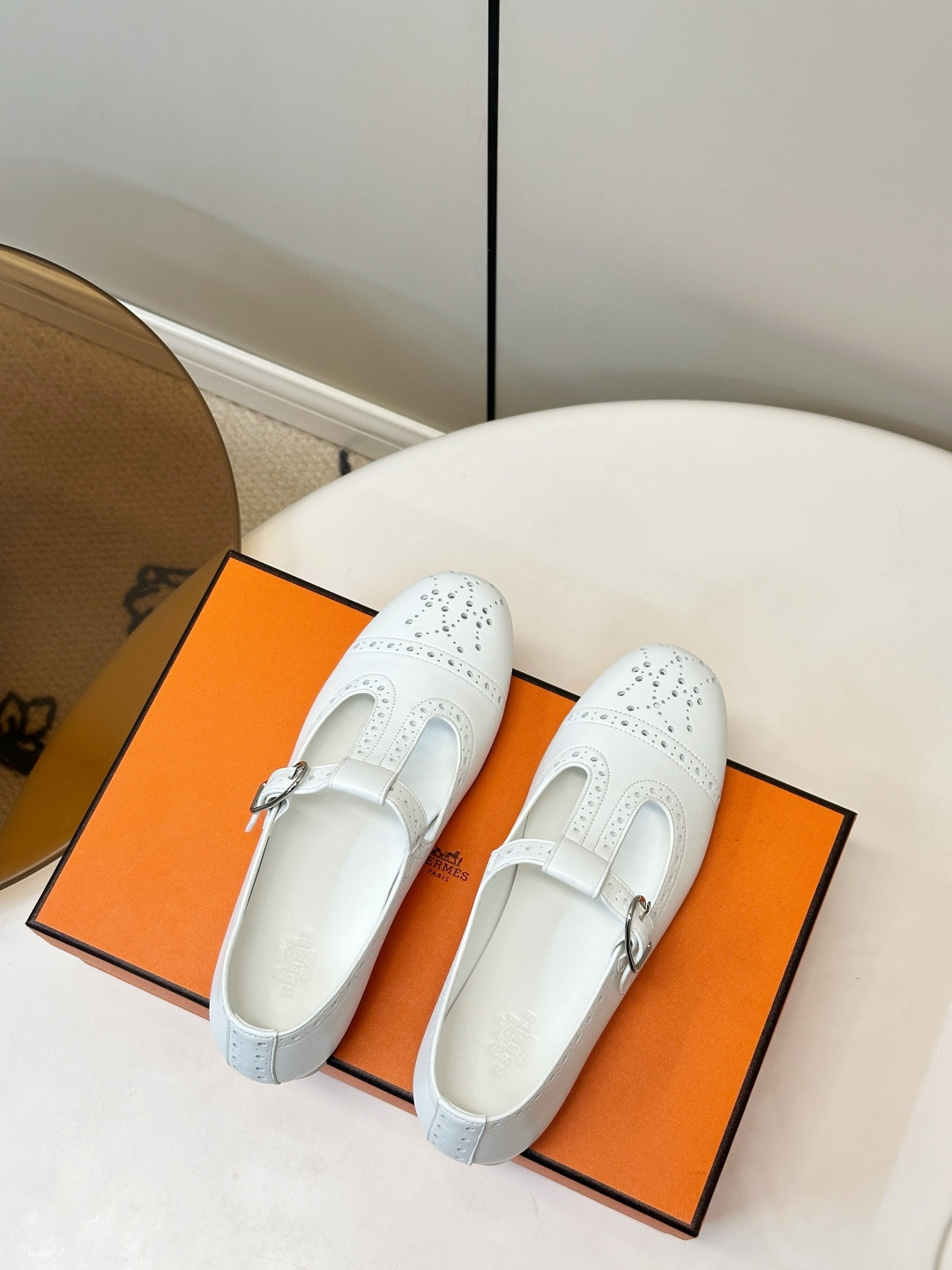 Hermes Mary Jane Shoes