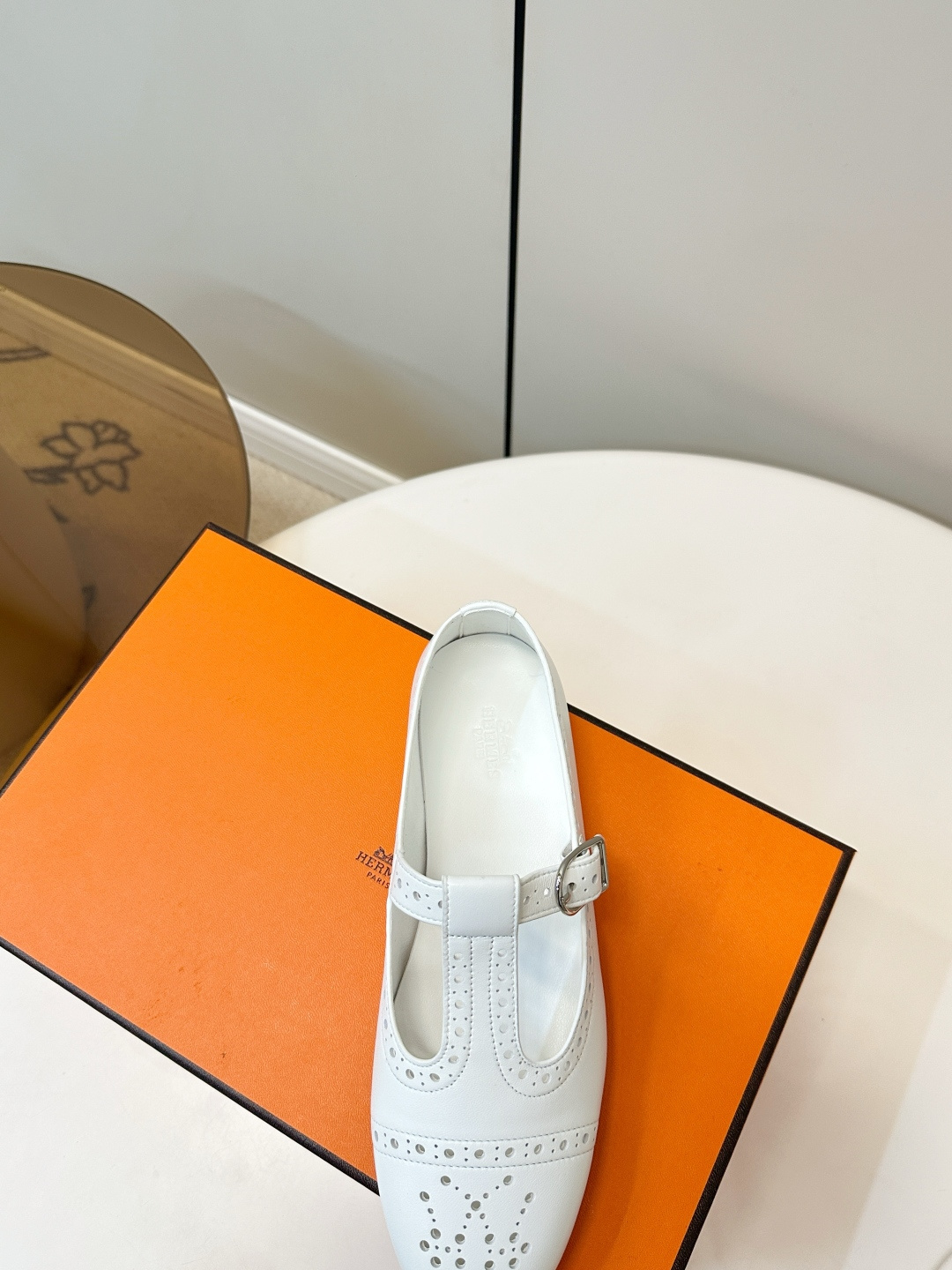 Hermes Mary Jane Shoes