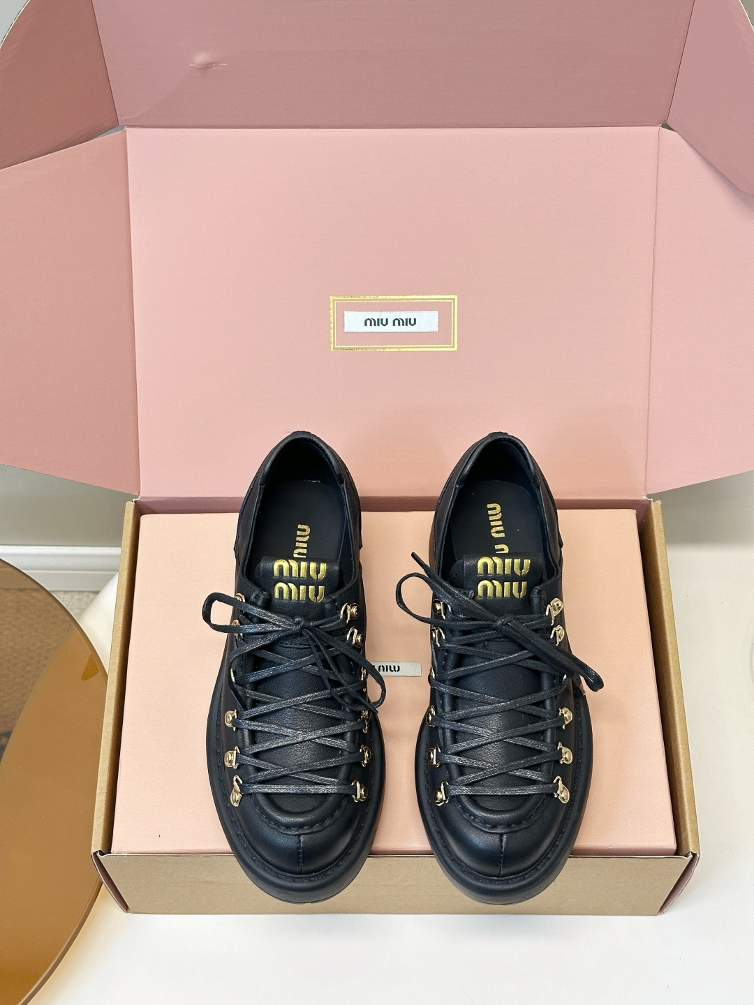 Black Lace Up Shoes