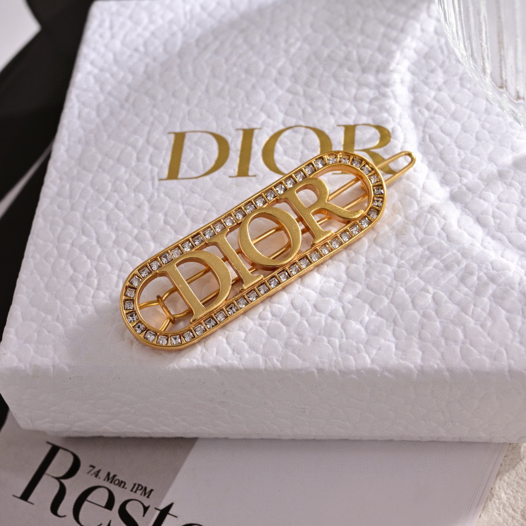 “New Dior Hairpin Collection: Metallic Sensations for Modern Street Style” - 图片 6