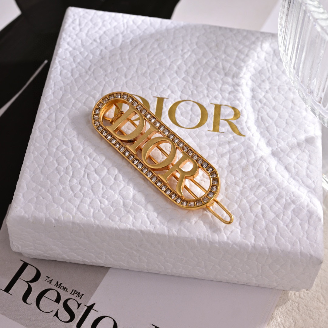 “New Dior Hairpin Collection: Metallic Sensations for Modern Street Style” - 图片 5