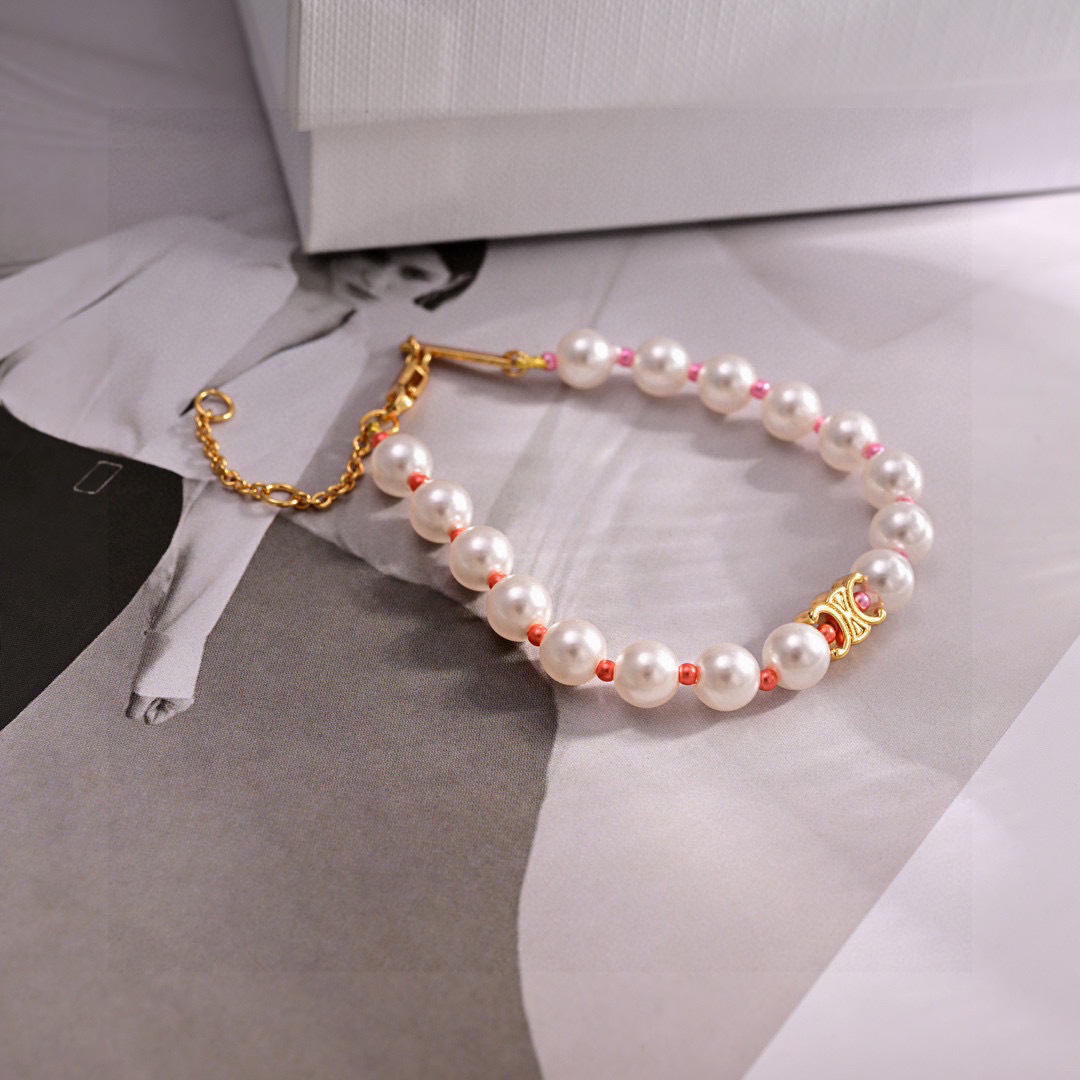项链手链❤️Celine 新款耳环 PRECLOUS新品 简单时尚耳环🌟专柜一致黄铜材质电镀18k金 火