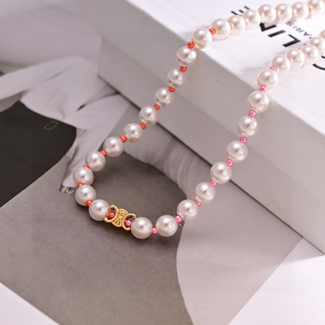 项链手链❤️Celine 新款耳环 PRECLOUS新品 简单时尚耳环🌟专柜一致黄铜材质电镀18k金 火