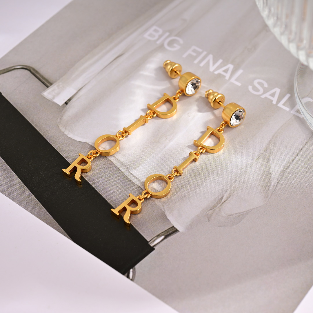 Dior Tribales Earrings - Elegant Pearl Drop Earrings for Women 8 cmp i1751641641156 9978 0 6
