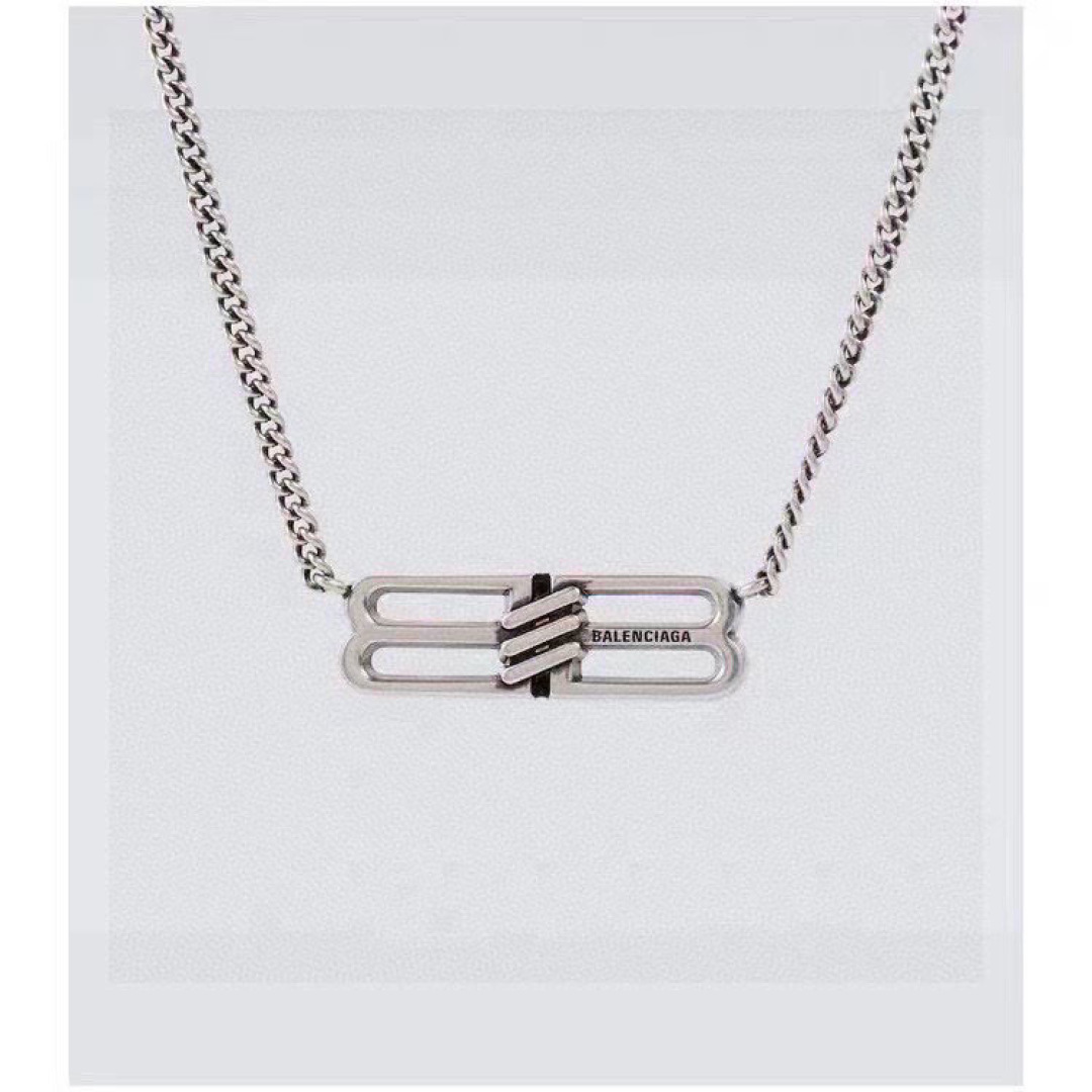 ❤️原单货🔹🔹新品 巴黎世家 Balenciaga 新款项链🔹专柜一致黄铜材质电镀k金 火爆款出货 设计