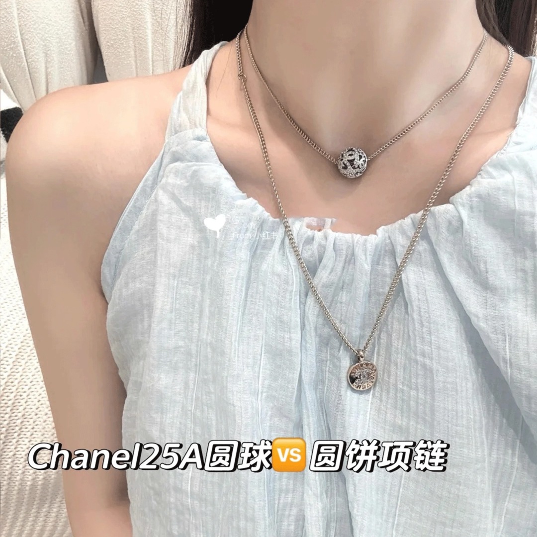 👌专柜🆕打版 小香 CHANEL 项链😍优雅大方精工设计   雕刻 非常修饰脸型    青春活力    