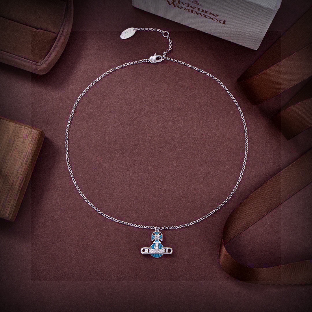 项链手链英国代购 Vivienne Westwood薇薇安西太后土星 套装👌优雅大方精工设计   非常修