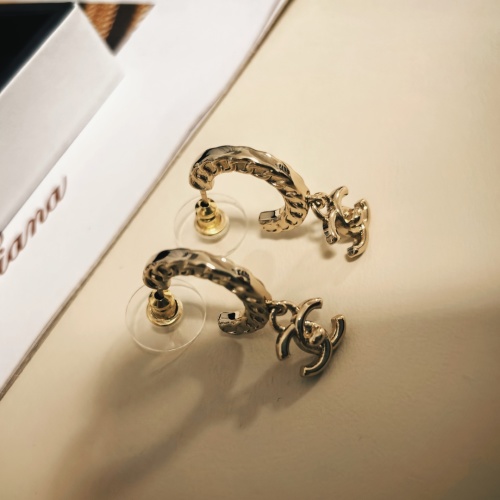Chanel Elegant Gold-Tone Metal Drop Earrings with Signature CC Charms 1 Chanel Elegant Gold-Tone Metal Drop Earrings with Signature CC Charms