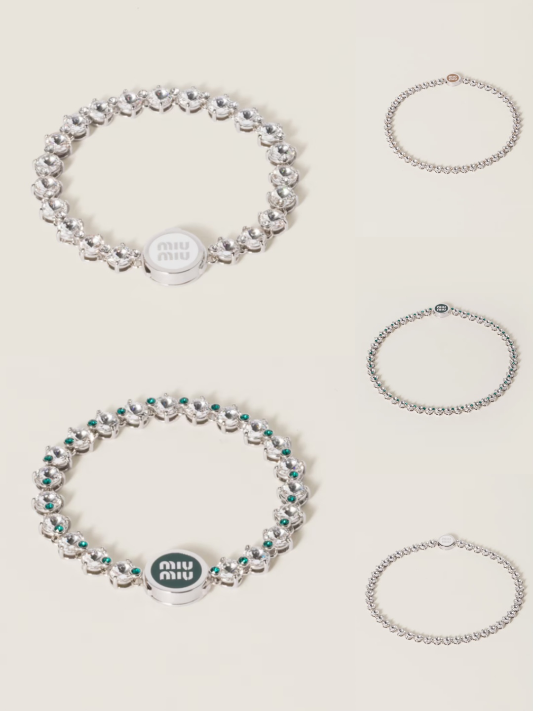 Title: Miumiu’s Fashion Jewelry Collection Review Summary: Miumiu’s new suit features a necklace and hand-chain that burst into flames, embodying unique insight and high quality. - 图片 1