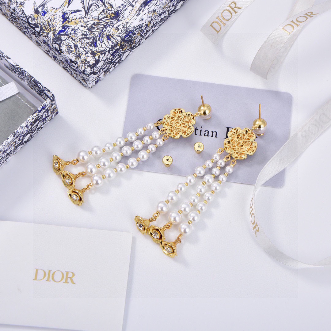 迪奥 Dior 高定典藏高定典雅奢华珠宝首饰项链手链戒指 #83DFE255 6
