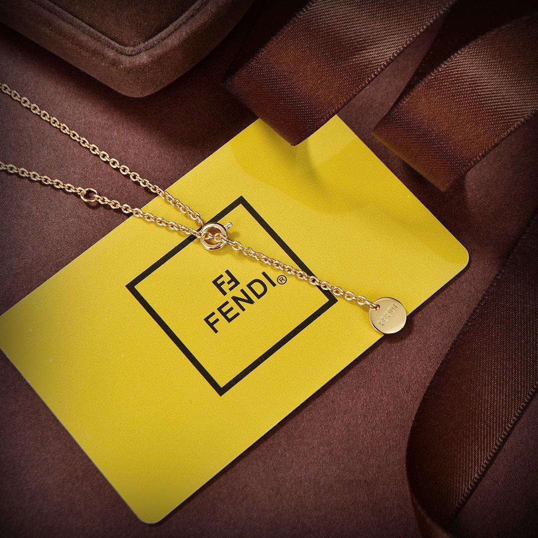 Fendi Haute Couture Haute Couture Fine Jewelry Necklace Bracelet Ring 7