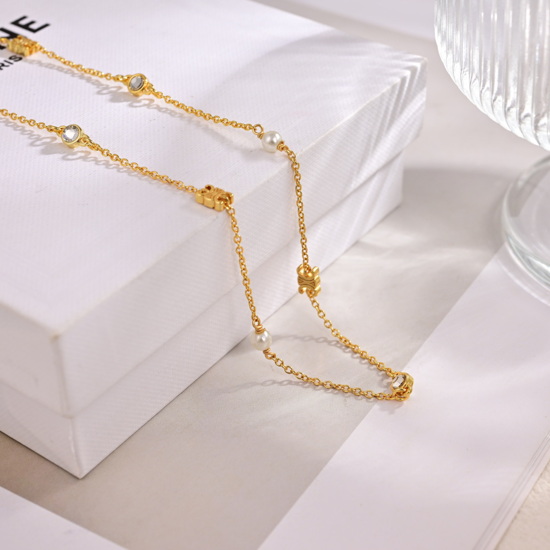 思琳 Celine 高定典藏高定典雅奢华珠宝首饰项链手链戒指 #726319C5 3