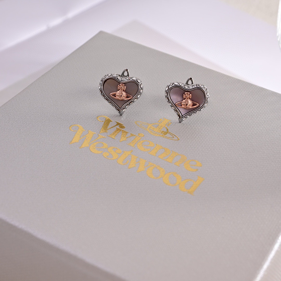 Vivienne Westwood 英国代购 Vivienne Westwood薇薇安西太后土星 耳钉 优雅大方精工设计 非常修饰脸型 青春活力 一眼就被这款吸引了 非常漂亮的颜色搭配 又俏皮