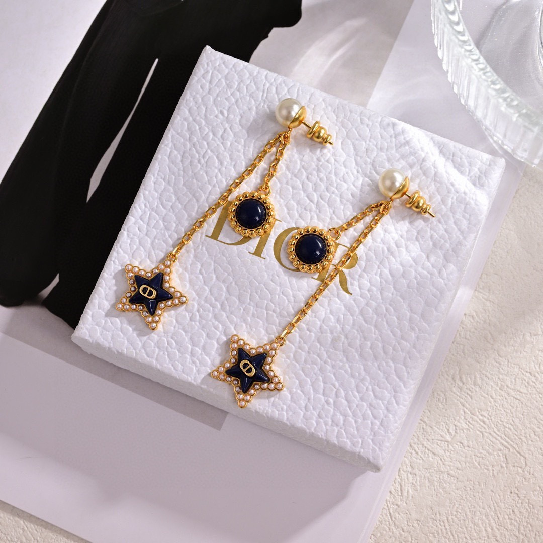 ️❤️迪奥 新款👼一线都爱的Dior·迪奥 新品五角星耳环 4