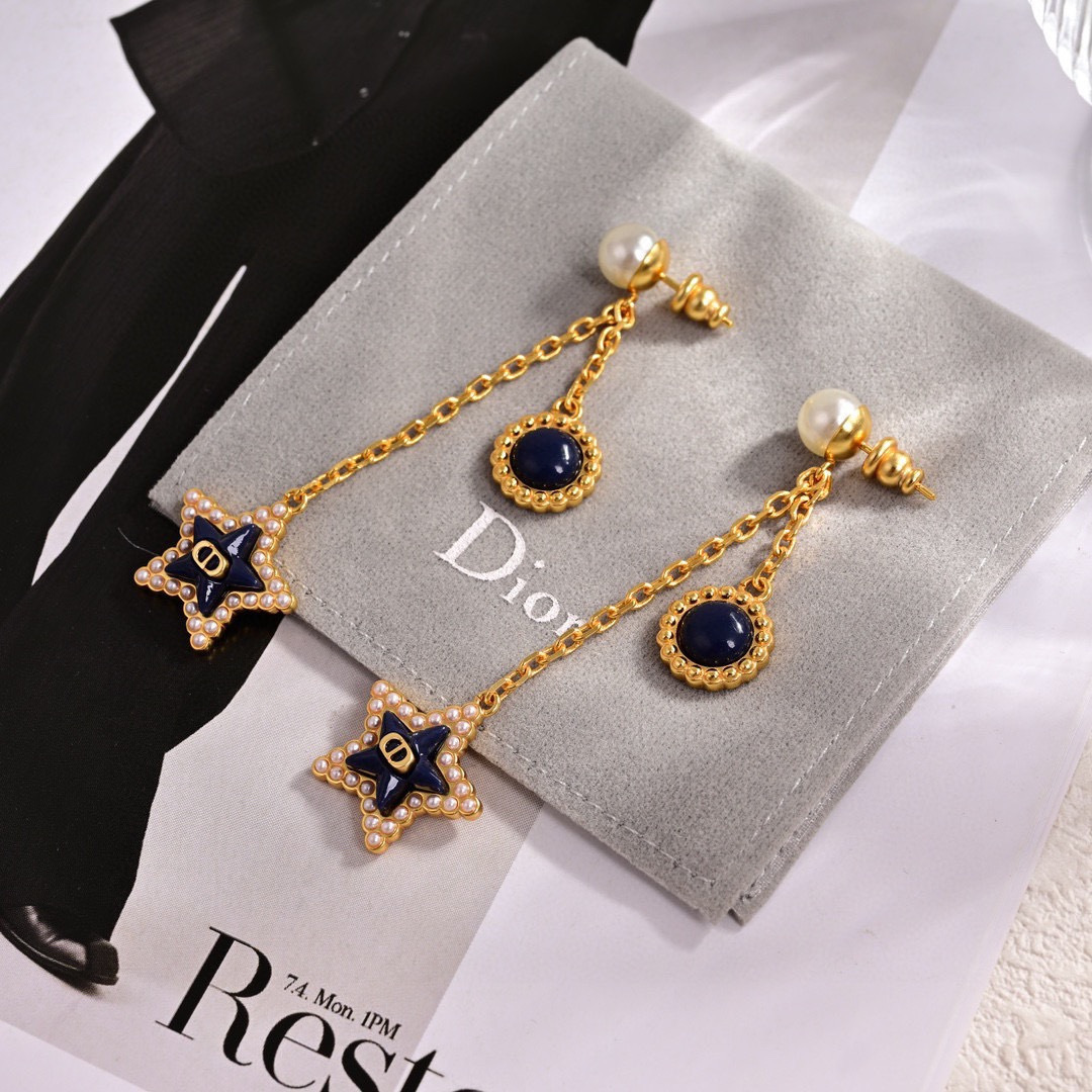 ️❤️迪奥 新款👼一线都爱的Dior·迪奥 新品五角星耳环 6