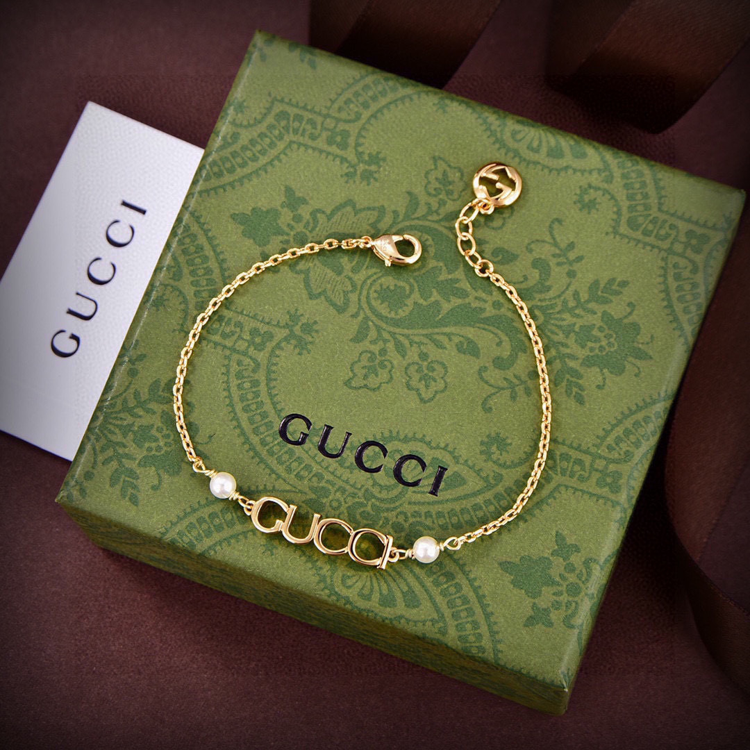古驰 Gucci 高定典藏高定典雅奢华珠宝首饰项链手链戒指 #F97D6203 5