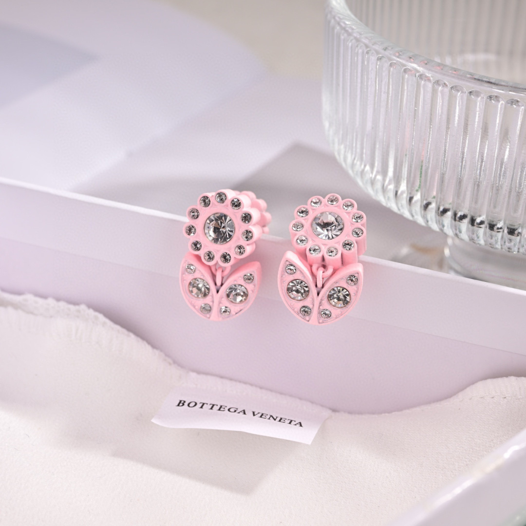 葆蝶家 Bottega Veneta 传世高定珠宝耳环项链戒指首饰 #EBE08087 4