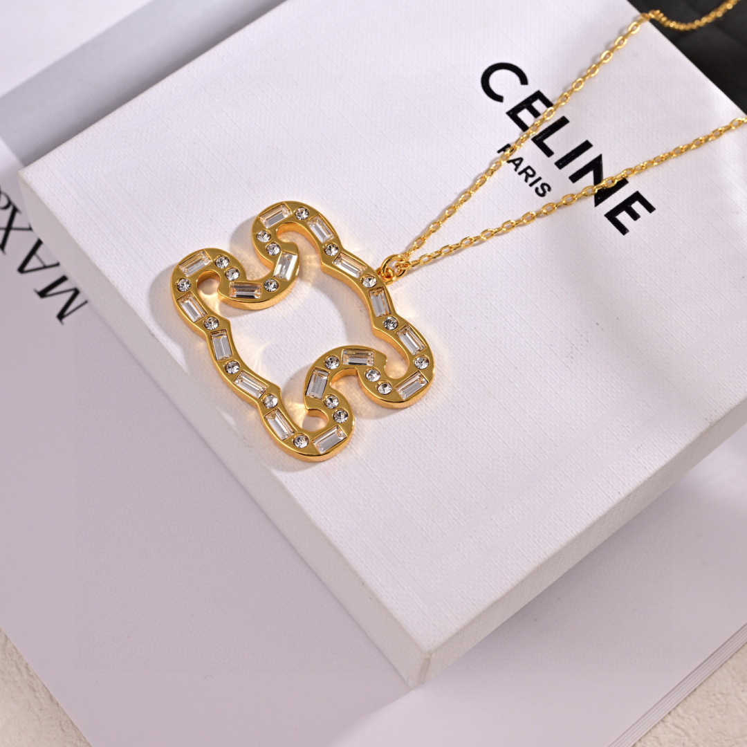 思琳 Celine 传世高定珠宝耳环项链戒指首饰 #49868E92 2